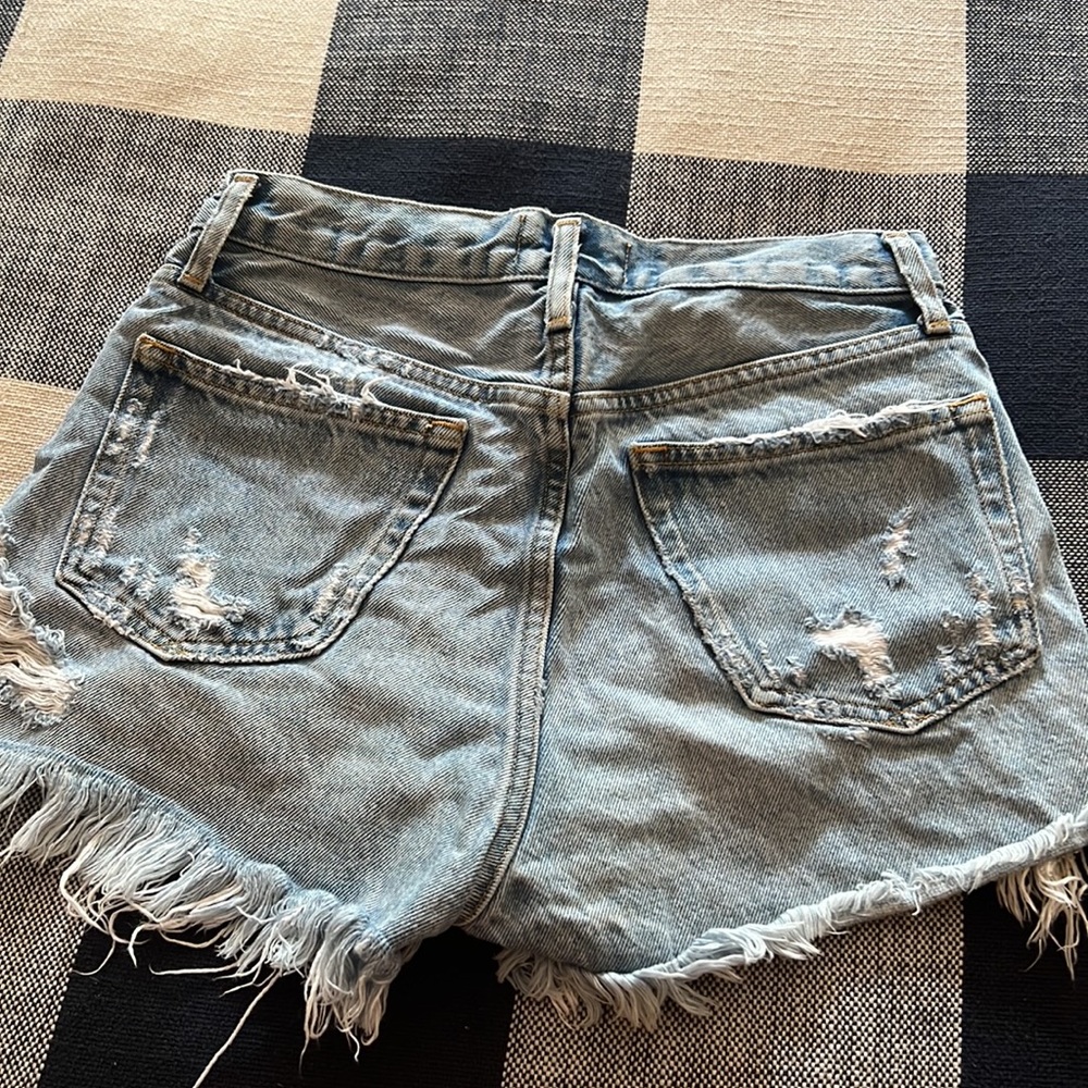 Agolde Parker Denim Short- Size 23 - Picture 3 of 3